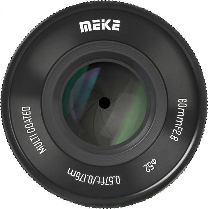 Immagine prodotto Meike MK 60 F2.8 Canon con attacco EF M (Canon EF-M)