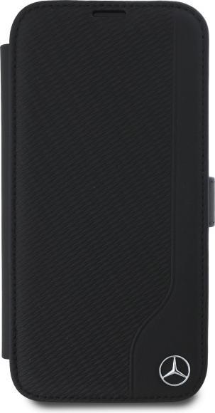 Produktbild Mercedes MEBKP16X23RBGVK iPhone 16 Pro Max 6.9" czarny/black Leather Wood Imitation (Apple iPhone 16 Pro Max)