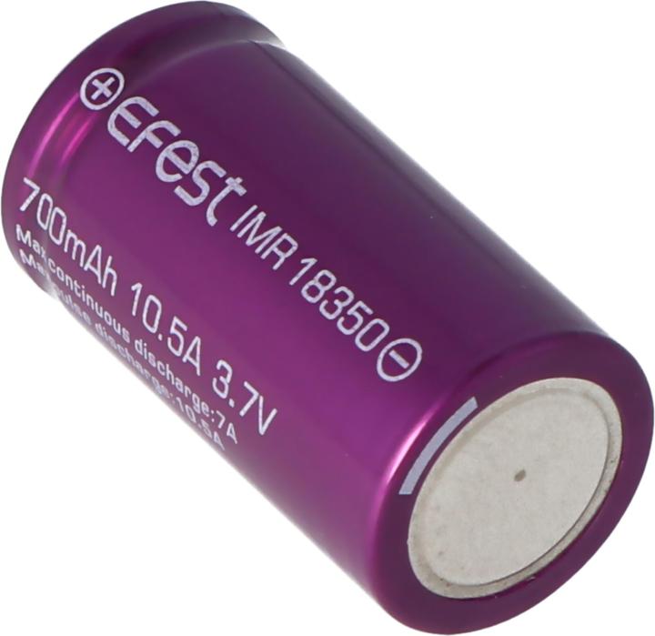 Immagine prodotto Efest IMR18350 (Pluspol erhöht) (1 pz., 18350, 700 mAh)