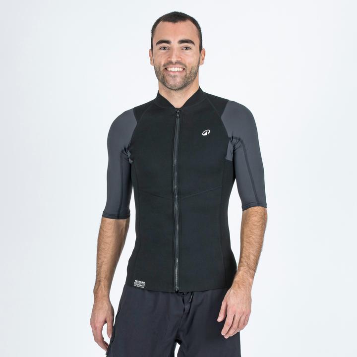 Produktbild Subea YULEX100 Herren UV-Schutz 1,5 mm kurzarm - schwarz (1 mm, S)