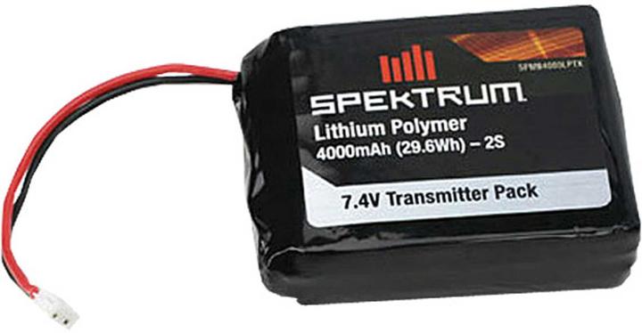 Produktbild Spektrum Senderakku 2S 4000 mAh DX7s, DX8 und DX9 (7.40 V, 4000 mAh)
