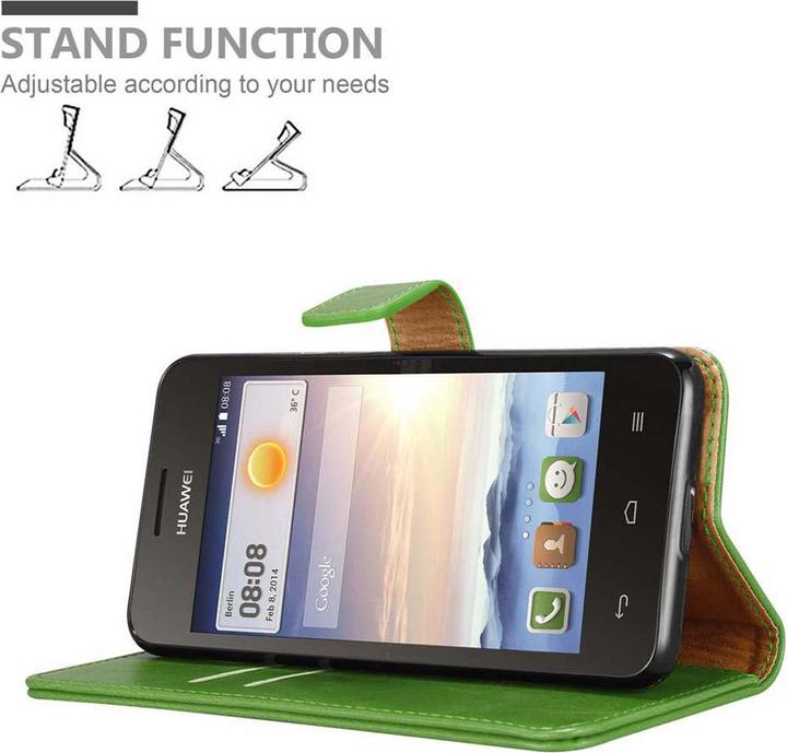 Produktbild Cadorabo Book Luxury Cover (Huawei Ascend Y330, Huawei Ascend Y360)