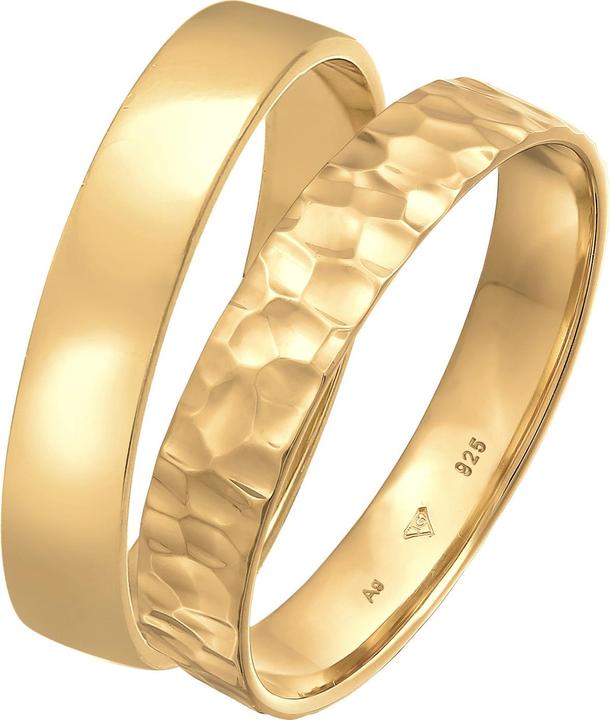 Image du produit Kuzzoi Bague en ruban, set de bagues (62, Argent 925)