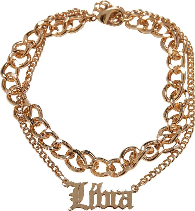 Produktbild Urban Classics Zodiac Golden Anklet (20% rostfreier Stahl, 80% Eisen)