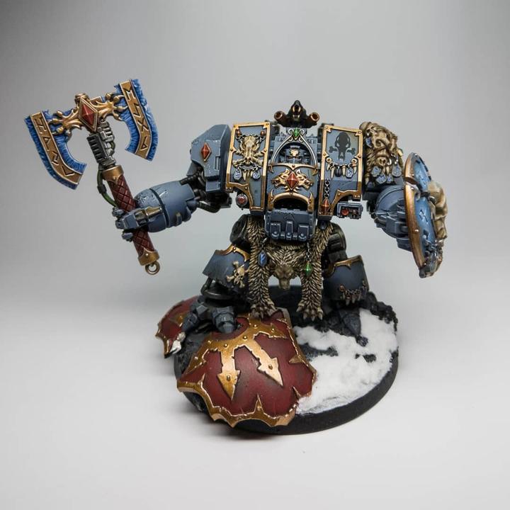 Image du produit Games Workshop Bjorn the Fell-Handed - Vénérable dreadnought des Space Wolves - Murderfang (Matières plastiques)