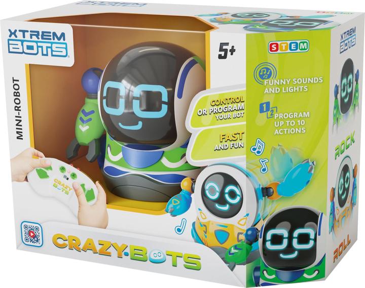 Produktbild Xtrem Bots Roboter Crazy Bots Roll IR