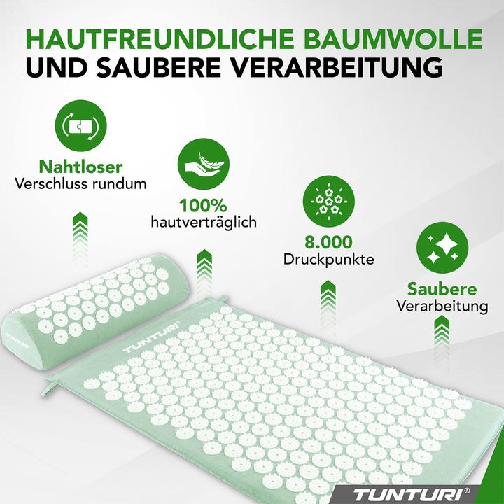 Actual product image Tunturi Acupressure Mat And Pillow