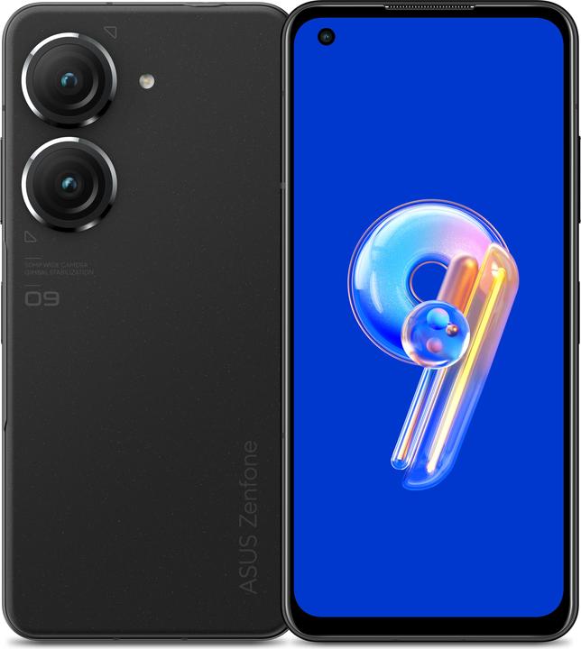 ASUS Zenfone 9 (128 GB, Midnight Black, 5.92", Dual SIM, 50 Mpx, 5G)