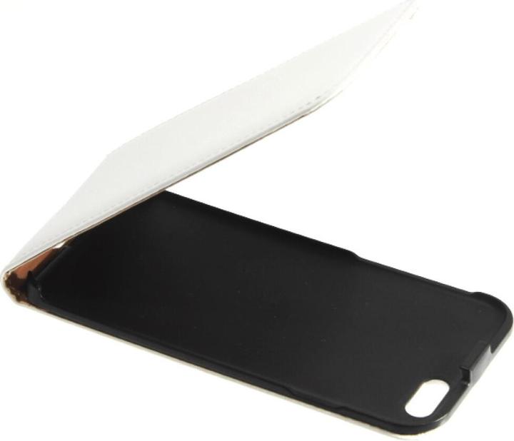 Image du produit OEM Étui à clapet en cuir fin pour iPhone 6, 6s - Blanc (Apple iPhone 6s, Apple iPhone 6)