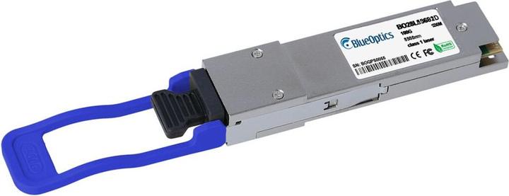 Actual product image CBO Infinera TOM-100G-Q-LR4L Compatible BlueOptics QSFP28 BO28L13602D