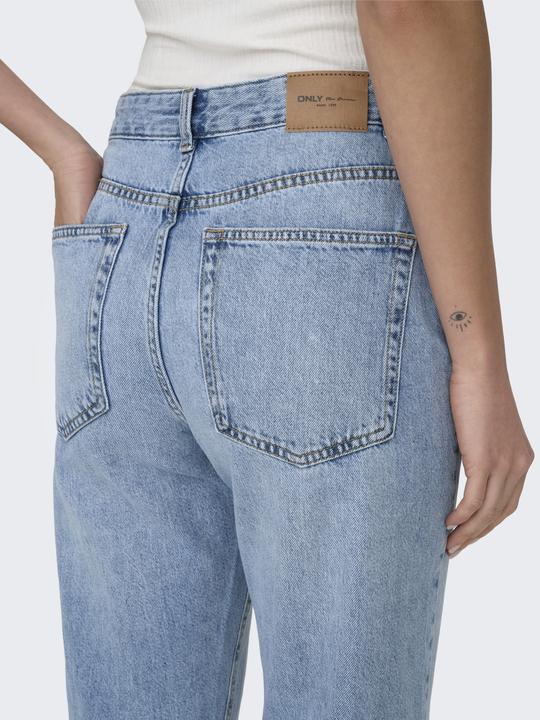 Image du produit Only ONLBILLIE Taille haute Coupe droite Jeans Straight-Fit jeans (W26/L32)