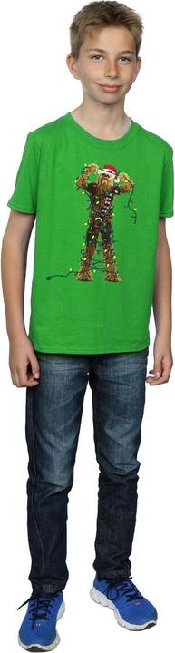 Immagine prodotto Star Wars Chewbacca Christmas Lights Maglietta Ragazzi (152, 158)