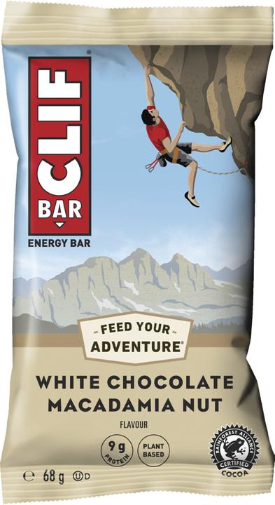 Produktbild Clif Bar Energy Riegel (Macadamianuss, Weisse Schokolade, 12 Stk., 816 g)