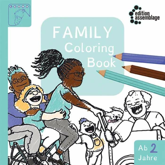Image du produit Livre de coloriage FAMILY