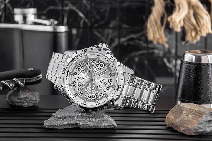 Produktbild Skmei 9337SI Herrenuhr + BOX