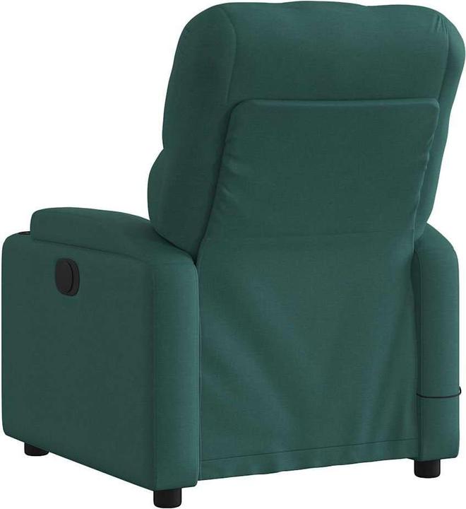 Produktbild VidaXL Massagesessel Dunkelgrün Stoff,Farbe: Dunkelgrün,Material