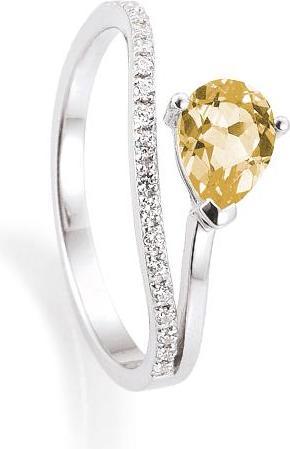 Produktbild Breuning RING - ED.TOP.HELL/Brill. 0,124 Ct. H/si (58, 750/18 K Gold)
