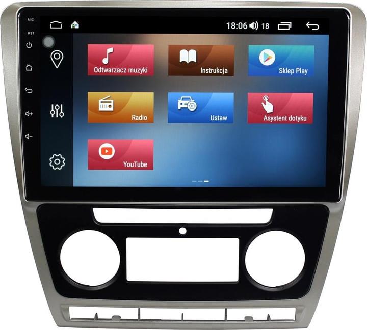 Produktbild No Name RADIO GPS NAVIGATION SKODA OCTAVIA II 2004-2013 ANDROID (9")