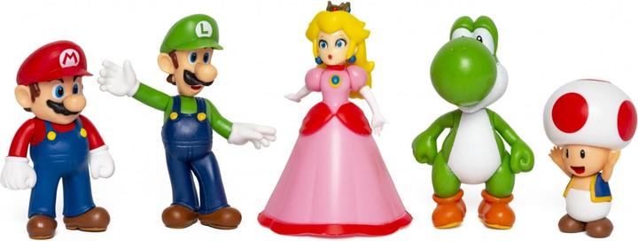 Immagine prodotto Jakks Pacific Nintendo: set di 5 figurine di Super Mario ( 6,5 cm)