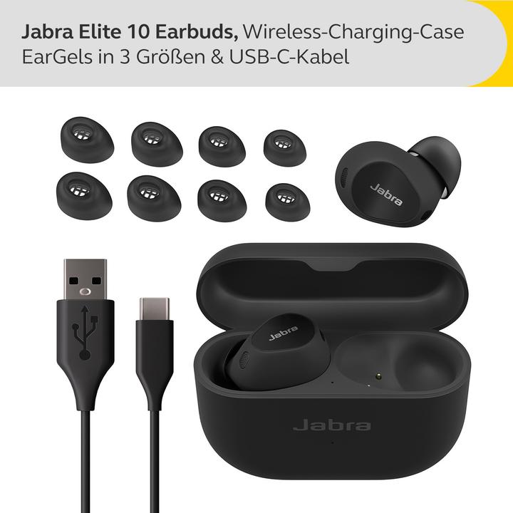 Produktbild Jabra Elite 10 (ANC, 6 h, Kabellos)