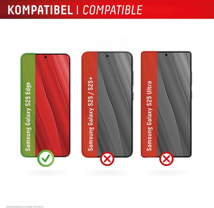 Immagine prodotto Displex Smart Glass, Displayschutzfolie (1 Pezzo/i, Samsung Galaxy S25 Edge)