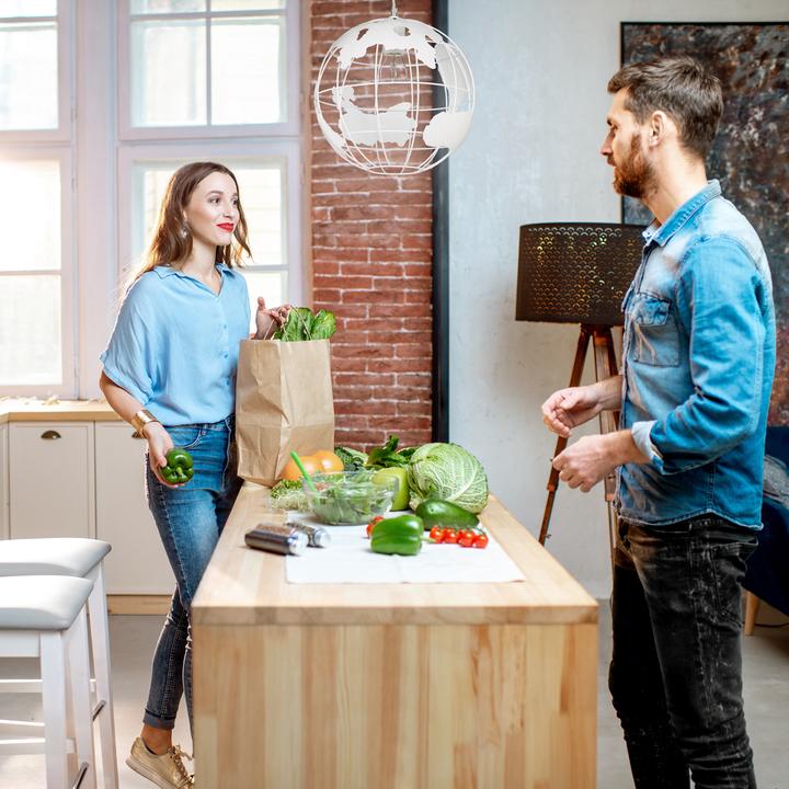 Image du produit Relaxdays Hängeleuchte Kugel (E27)