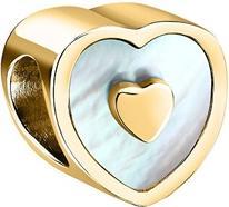 Produktbild Morellato Drops gold-plated heart bead SCZ1334