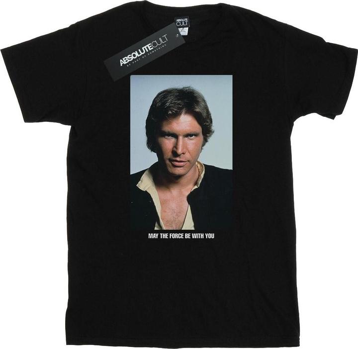 Image du produit Star Wars - T-shirt HAN SOLO MAY THE FORCE - Homme (M)