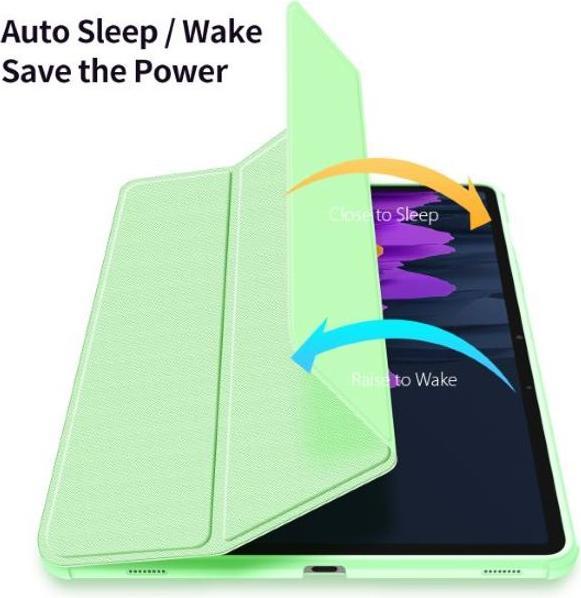 Image du produit Dux Ducis Etui de couverture de livre en cuir de la série Toby (Galaxy Tab S8, Galaxy Tab S7)
