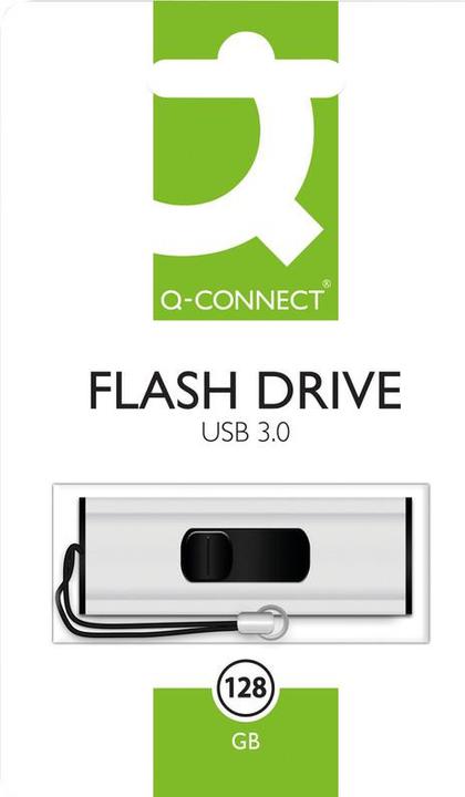 Image du produit Q-Connect Clé USB Flash Drive 3.0 (128 Go, USB-A, USB 3.0)