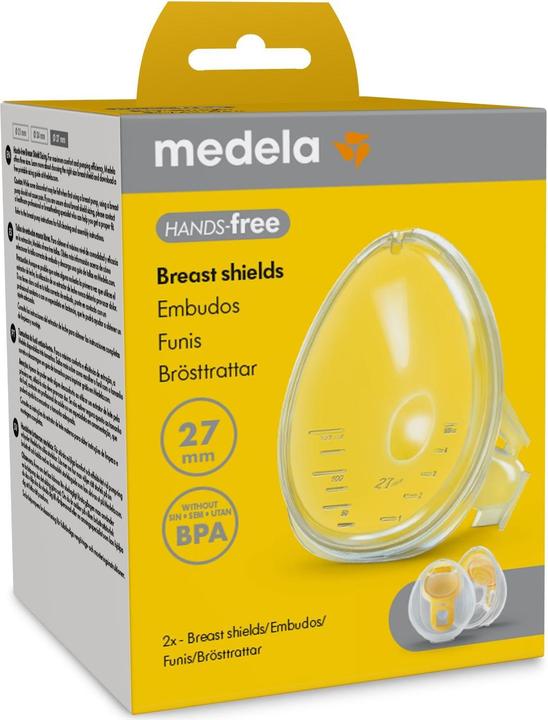 Produktbild Medela Hands-free 2 Brusthauben 27mm