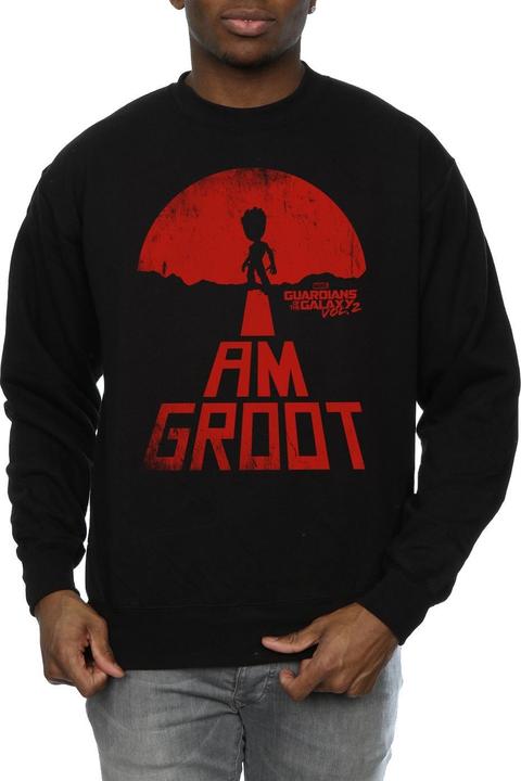 Produktbild Guardians Of The Galaxy I Am Groot Red Sweatshirt (L)
