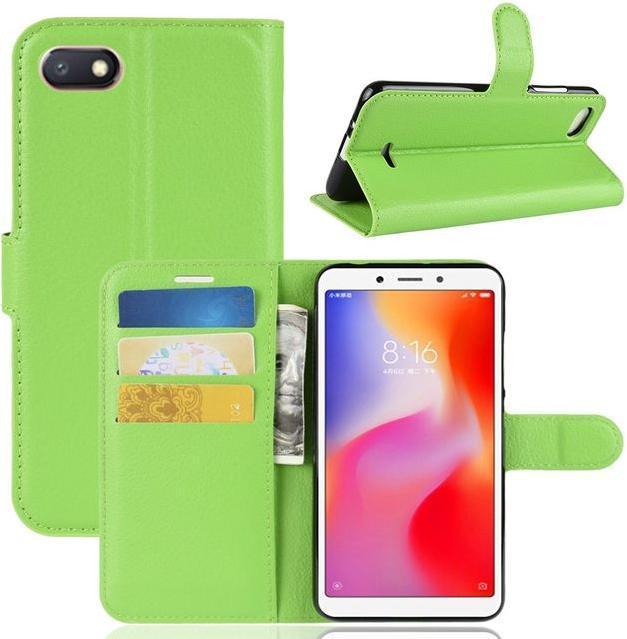 Produktbild MU Classic Litchi Leder Bookcover Series (Xiaomi Redmi 6A)