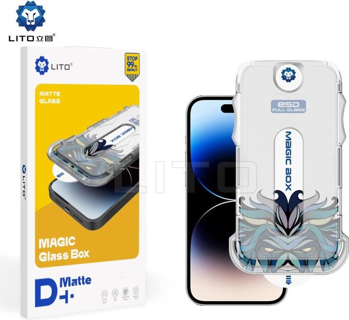 Immagine prodotto Lito MatteGuard incl. strumento di installazione (1 Pezzo/i, Apple iPhone 12 Pro Max)