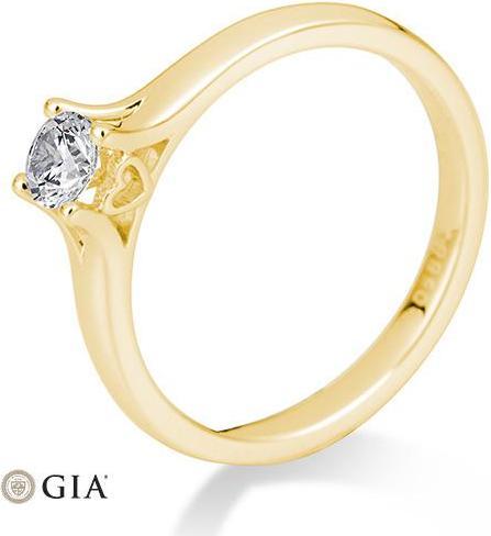 Immagine prodotto Breuning 4 griffe incastonate fino a 0,30 ct. (54, 585/14 K Oro)