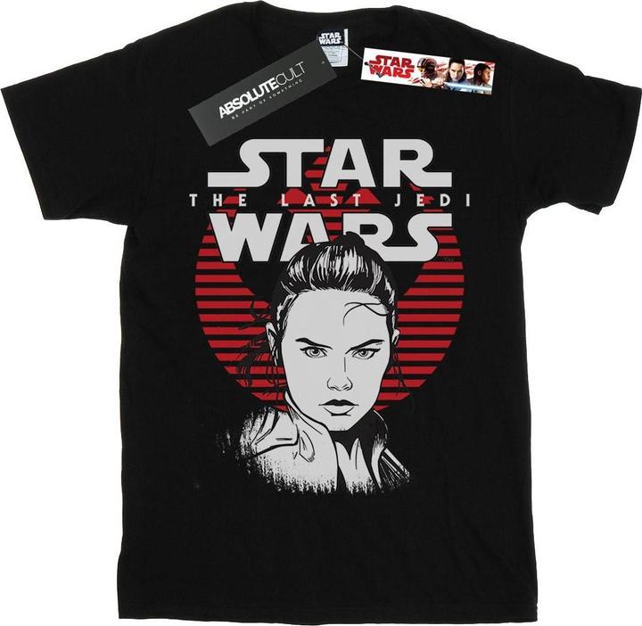 Actual product image Star Wars Womens/Ladies The Last Jedi Heroes Cotton Boyfriend T-Shirt (3XL)