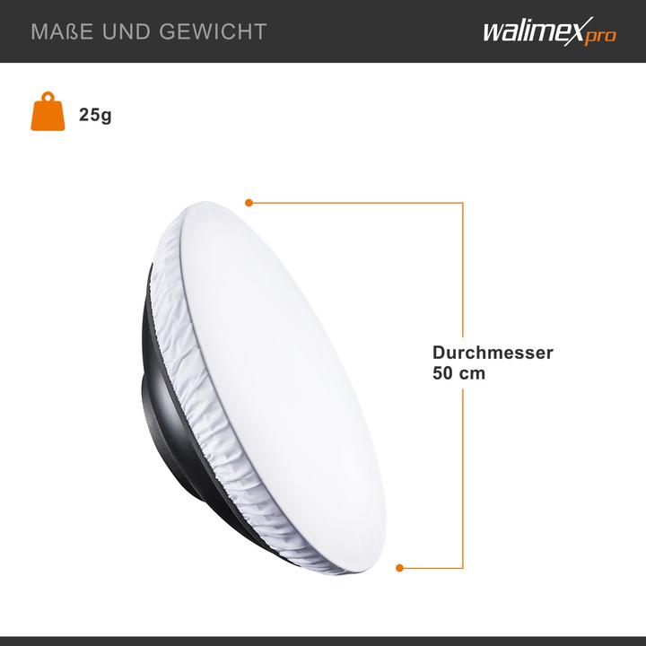 Produktbild Walimex Beauty Dish Diffusor (Beauty Dish, 50 cm)