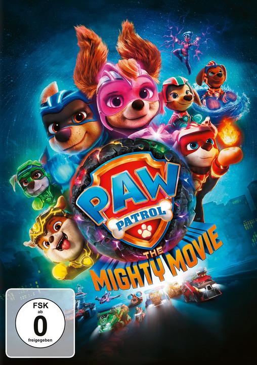 Produktbild Paw Patrol - Der Mighty Kinofilm (DVD, 2023, Englisch, Deutsch, Spanisch)