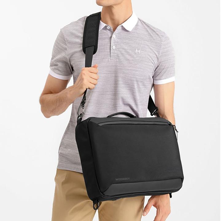 Immagine prodotto Wozinsky Bags and briefcases Premium 15.6" Laptop Backpack/Bag with Strap - Black