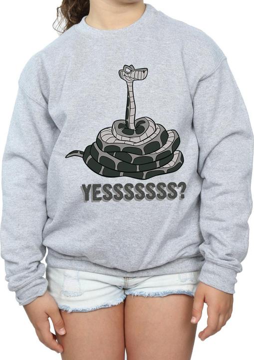 Image du produit Disney - Sweat THE JUNGLE BOOK KAA YESSSSS - Fille (140, 146)