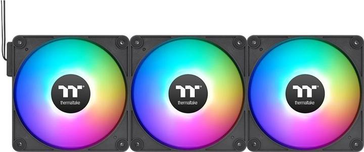 Actual product image Thermaltake PC CASE FAN CT120 EX ARGB SYNC 3 FAN BLACK CL-F181-PL12SW-A (120 mm, 3 x)