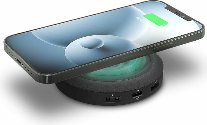 Actual product image mophie Universal Wireless Charging Hub - ładowarka do czterech urządzeń, ładowanie bezprzewodowe 10 (15 W)