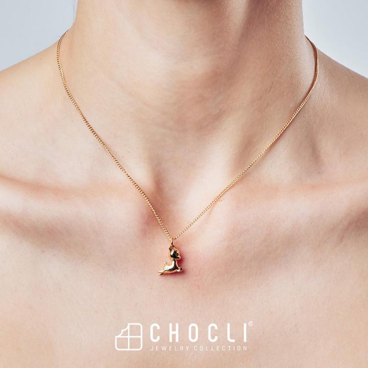 Image du produit MTM Collier Fallow Deer (Laiton, Or 18k, 43 cm)