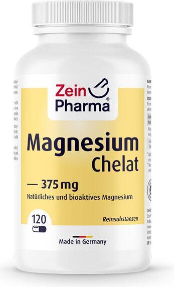 Produktbild Zein Pharma Magnesium Chelat (120 Stück, Kapseln, 120 g)