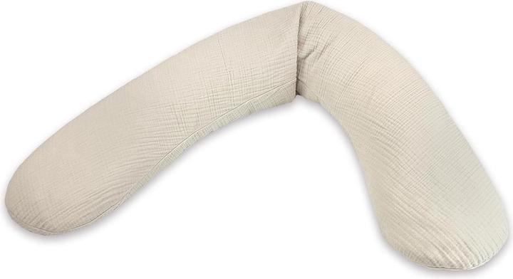 192 Sandbeige. Musselin