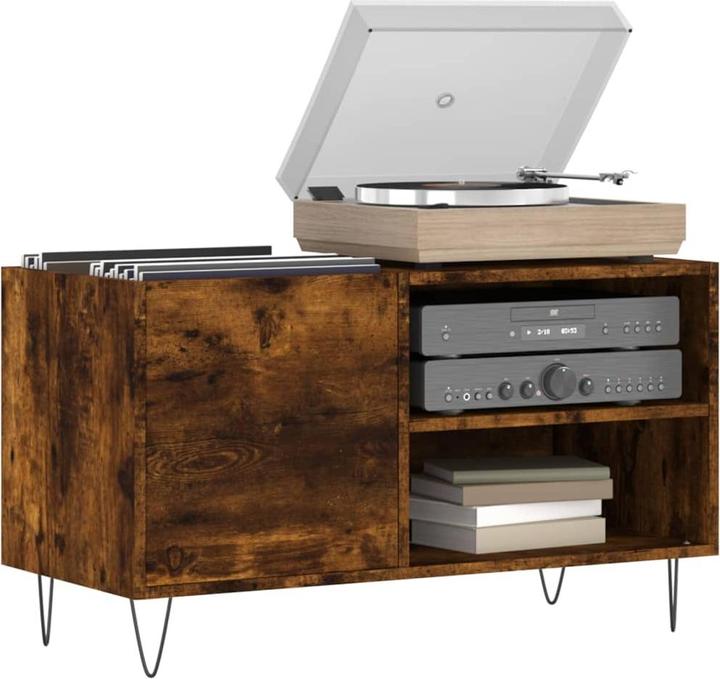 Image du produit VidaXL Plattenschrank Räuchereiche 85x38x48 cm Holzwerkstoff