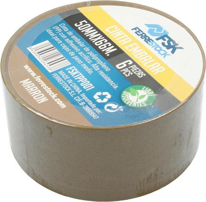 Produktbild FSK Klebebänder-Set 6 uds 66 m x 50 mm (50 mm)