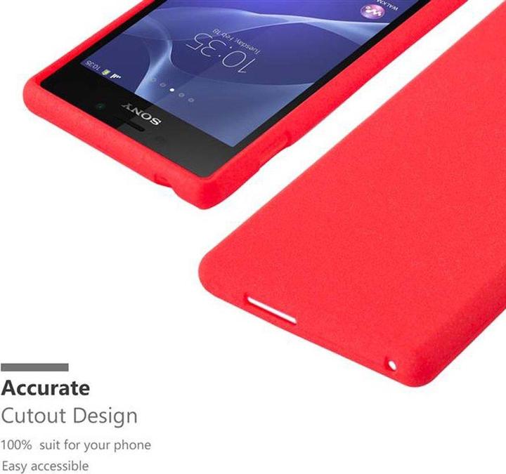 Produktbild Cadorabo TPU Frosted Cover (Sony Xperia M2 Aqua, Sony Xperia M2)