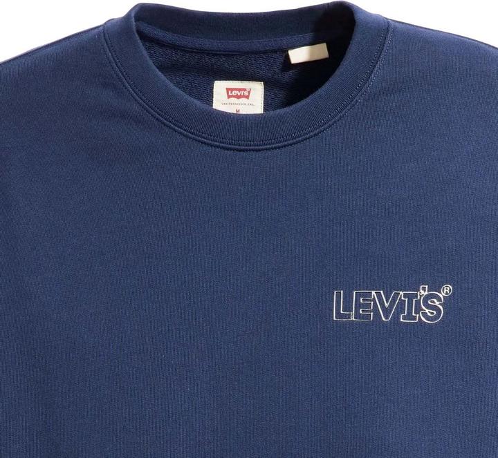 Actual product image Levis Unisex Adult Graphic Crew Neck Relaxed Fit Sweatshirt (S)
