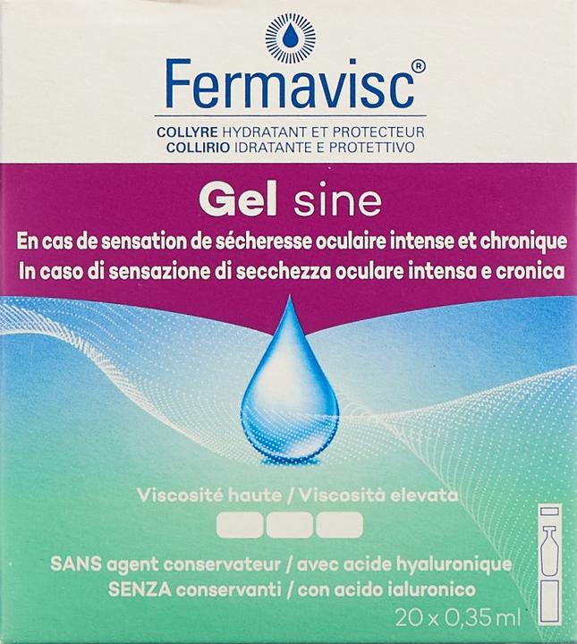 Actual product image OmniVision Fermavisc Gel Sine (7 ml, Fermavisc Gel sine Gtt Opht)